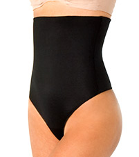 Plus Size Hide and Sleek Hi-Rise Thong Back Panty